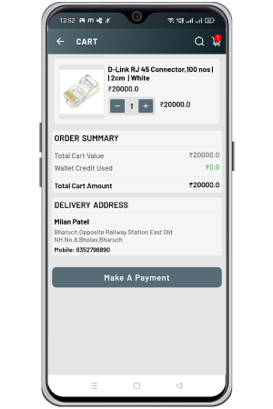 Click4Trade is a B2B Trading Application.