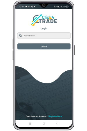 Click4Trade is a B2B Trading Application.